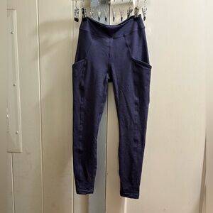 EUC Lululemon Soft Sueded High Rise Tight 25”